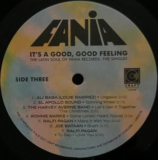 Various : It's A Good, Good Feeling (The Latin Soul Of Fania Records: The Singles) (2xLP, Comp)
