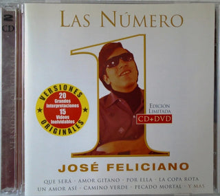 José Feliciano : Las Numero 1 (CD, Album, Comp, Ltd + DVD, Album, Comp, NTSC)