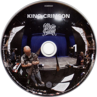 King Crimson : Music Is Our Friend (Live In Washington And Albany, 2021) (2xCD, Album)