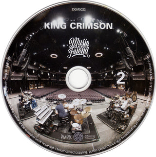 King Crimson : Music Is Our Friend (Live In Washington And Albany, 2021) (2xCD, Album)