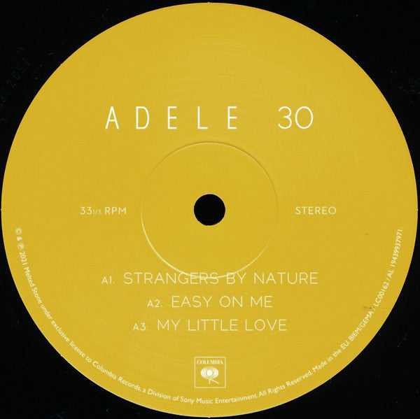 Adele (3) : 30 (2xLP, Album, GZ )