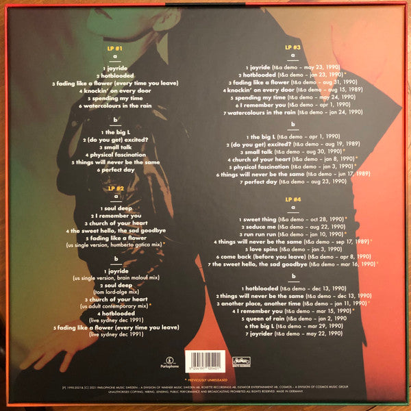 Roxette : Joyride (Box, Dlx + 4xLP)
