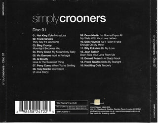 Various : Simply Crooners (4xCD, Comp, Box)