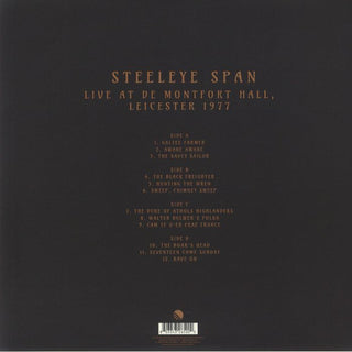 Steeleye Span : Live At De Montfort Hall Leicester 1977 (2xLP, Album)