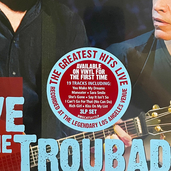 Daryl Hall & John Oates : Live At The Troubadour (3xLP, RE)