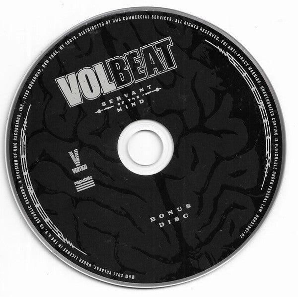 Volbeat : Servant Of The Mind (2xCD, Album, Ltd)