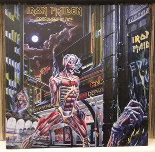 Iron Maiden : Somewhere In Time (LP, Album, RE, RM, 180)