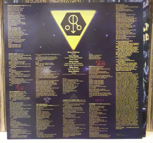 Iron Maiden : Somewhere In Time (LP, Album, RE, RM, 180)