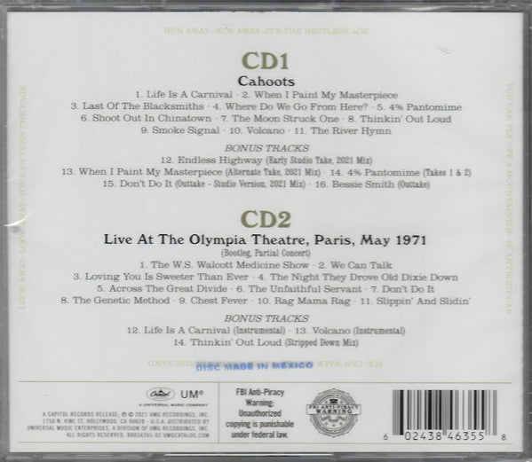 The Band : Cahoots (2xCD, Album, RE, RM, Rem)