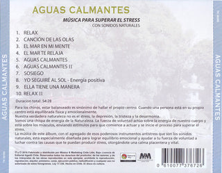 Martín Debernardi : Aguas Calmantes: Música Para Superar El Stress Con Sonidos Naturales (CD, Album)