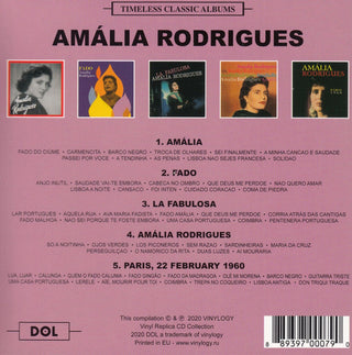 Amália Rodrigues : Timeless Classic Albums (5xCD, Comp, Cof)