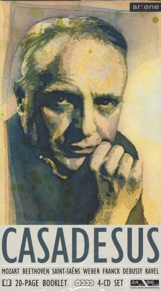 Robert Casadesus, Wolfgang Amadeus Mozart, Ludwig van Beethoven, Camille Saint-Saëns, Carl Maria von Weber, César Franck, Claude Debussy, Maurice Ravel : Casadesus (4xCD, Comp)