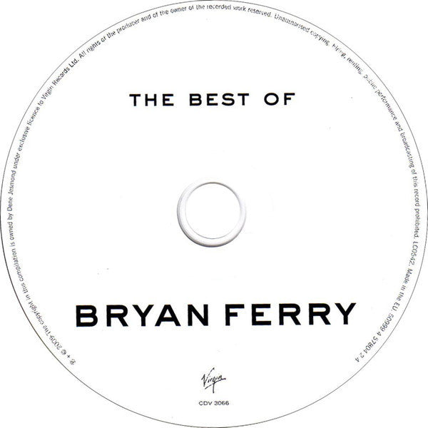 Bryan Ferry : The Best Of Bryan Ferry (CD, Comp, RE)