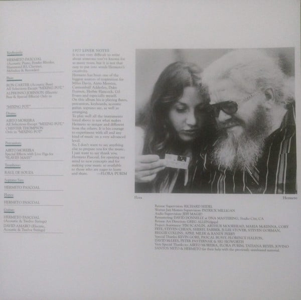 Hermeto Pascoal : Slaves Mass (LP, Album, RE)