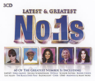 Various : Latest & Greatest No.1s (3xCD, Comp, Mono, Box)