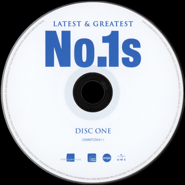 Various : Latest & Greatest No.1s (3xCD, Comp, Mono, Box)