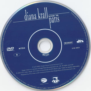 Diana Krall : Live In Paris (DVD-V, RP, NTSC, BR)
