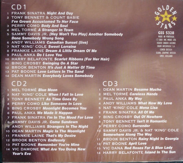 Various : Cocktails With The Crooners (3xCD, Comp + Box)