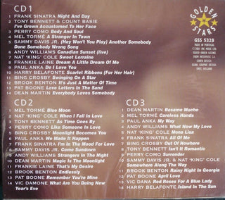Various : Cocktails With The Crooners (3xCD, Comp + Box)