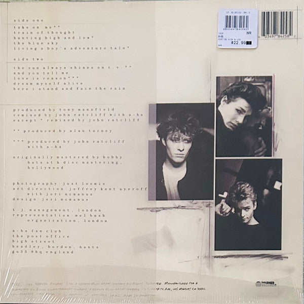 a-ha : Hunting High And Low  (LP, Album, Ltd, RE, Gre)