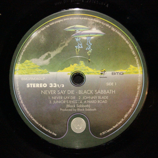 Black Sabbath : Never Say Die! (LP, Album, RE, 180)