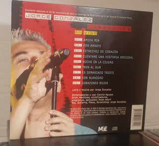 Jorge González : Corazones - En Vivo (CD, RE, Dig)