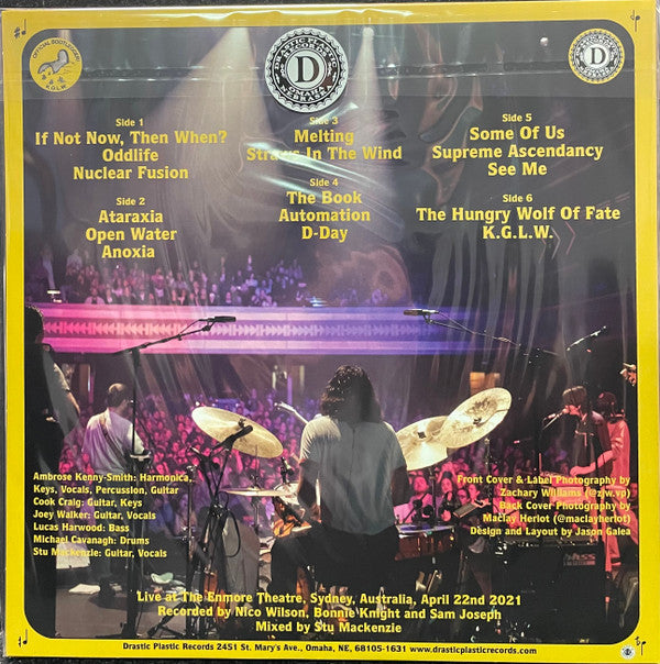 King Gizzard And The Lizard Wizard : Live In Sydney '21 (3xLP, Album)