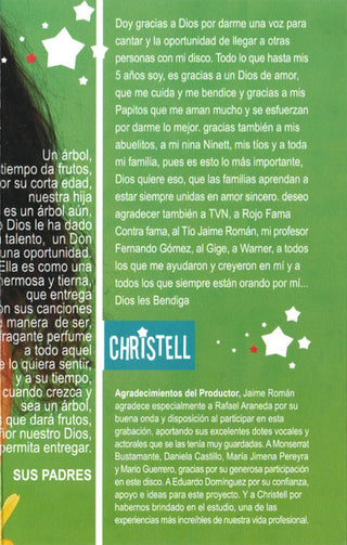 Christell (2) : Christell (Cass, Album)