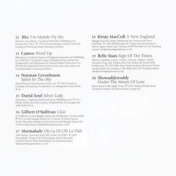 Various : Greatest Ever! Chartbusters (The Definitive Collection) (3xCD, Comp, Mono, Box)