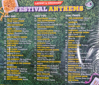 Various : Latest & Greatest: Festival Anthems (3xCD, Comp + Box)