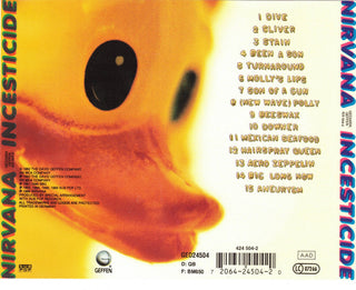 Nirvana : Incesticide (CD, Comp, RP)