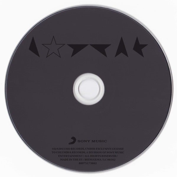 David Bowie : ★ (Blackstar) (CD, Album, RE, Dig)