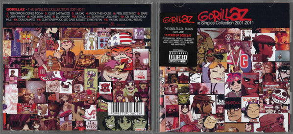 Buy Gorillaz : The Singles Collection 2001-2011 (CD, Comp, RE