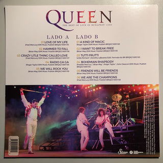 Queen : The Best Of Live In Budapest 1986 (LP, Unofficial)