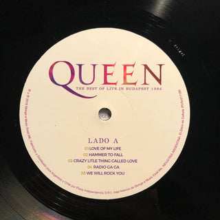 Queen : The Best Of Live In Budapest 1986 (LP, Unofficial)