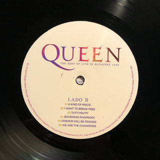 Queen : The Best Of Live In Budapest 1986 (LP, Unofficial)