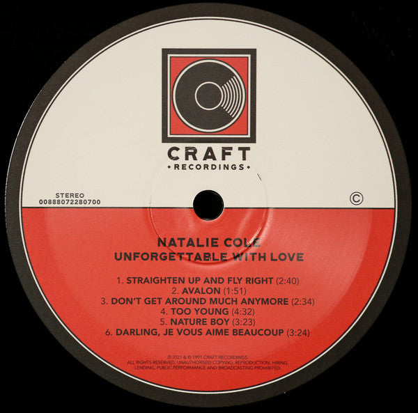 Natalie Cole : Unforgettable With Love (2xLP, Album, RE, RM, 180)