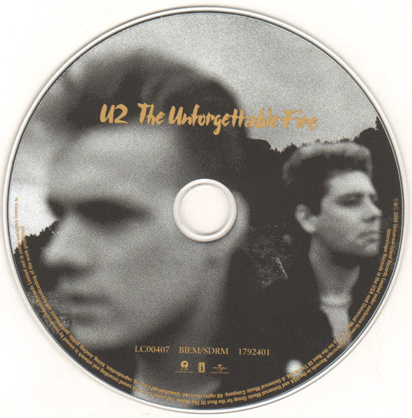 U2 : The Unforgettable Fire (CD, Album, RM, RP)
