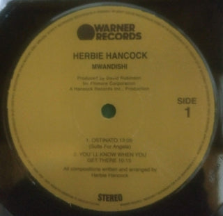 Herbie Hancock : Mwandishi (LP, Album, RE)