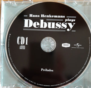 Claude Debussy, Hans Henkemans : Hans Henkemans Plays Debussy (The Philips Recordings 1951-1957) (4xCD, Comp, Mono)