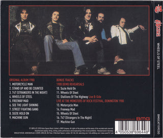 Saxon : Wheels Of Steel (CD, Album, RE, Dig)