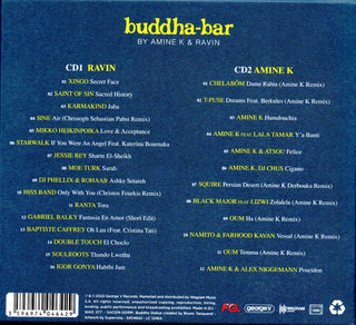 Amine K, Ravin : Buddha-Bar By Amine K & Ravin (2xCD, Mixed)