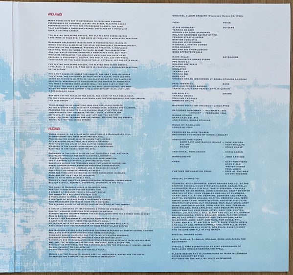 Marillion : Fugazi (LP, RE, RM, 202)