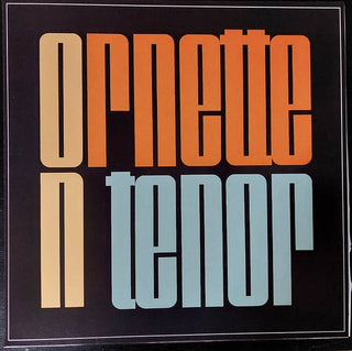 Ornette Coleman : Ornette On Tenor (LP, Album, RE)