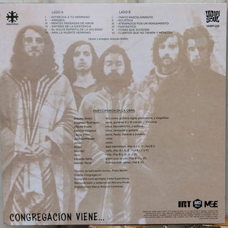 Congregacion : Congregacion Viene... (LP, Album, Mono, RE, RM + 7", Single)
