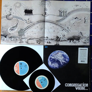 Congregacion : Congregacion Viene... (LP, Album, Mono, RE, RM + 7", Single)