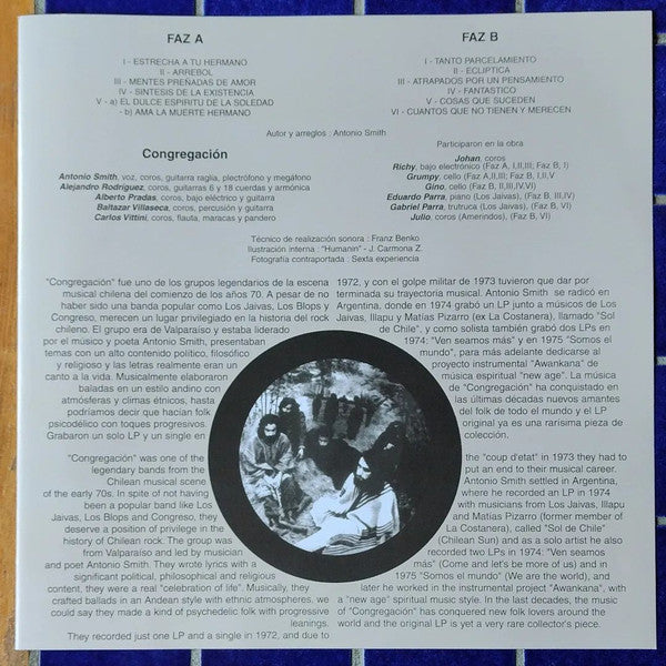Congregacion : Congregacion Viene... (LP, Album, Mono, RE, RM + 7", Single)