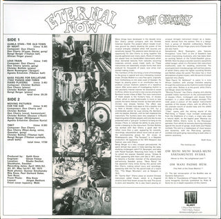 Don Cherry : Eternal Now (LP, RE, Unofficial, Pin)