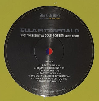 Ella Fitzgerald : Sings The Essential Cole Porter Song Book (LP, Comp, Ltd, Yel)
