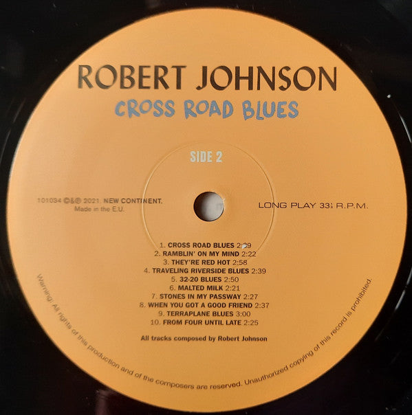 Robert Johnson : Cross Road Blues (LP, Comp, Ltd)